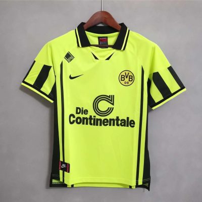 96/97 Dortmund Home Retro Soccer Jersey