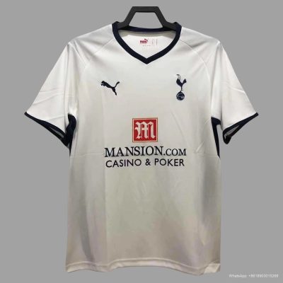 08/09 Tottenham Hotspur Home Retro Soccer Jersey