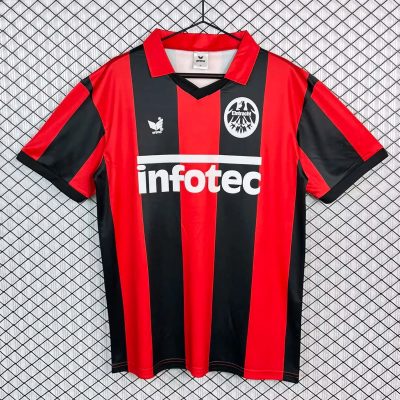 83/84 Frankfurt Home Retro Soccer Jersey