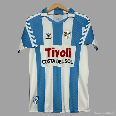 2024 Malaga 120 years anniversary soccer jersey