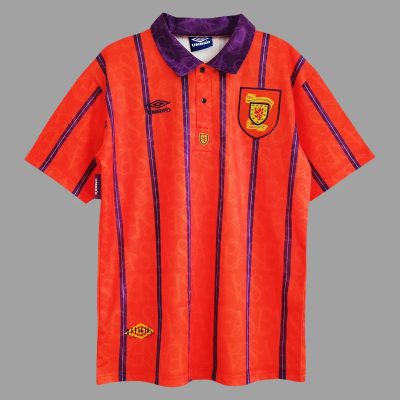 1993 Scotland Away Retro Soccer Jersey
