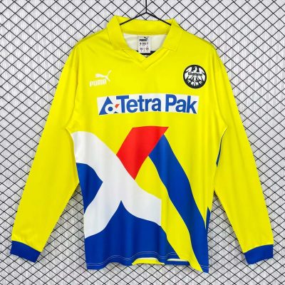 93/96 Frankfurt Away Long Sleeve Retro Soccer Jersey