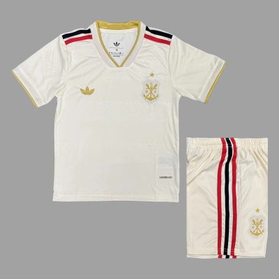2025 Flamengo Third Kids Soccer Jersey Size 16-28