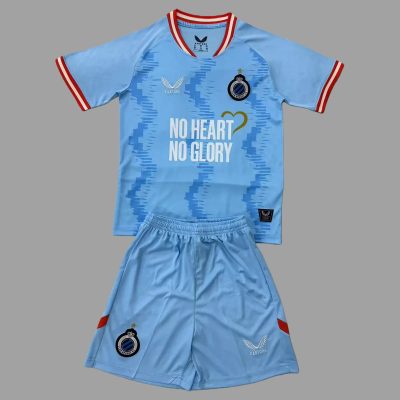 25/26 Brugge Third Kids Soccer Jersey Size 16-28