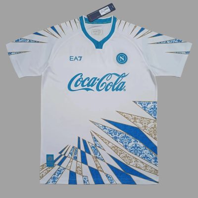 25/26 Napoli Pre-Match Soccer Jersey