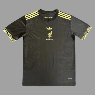 2025 Mexico Golden Cup Black Soccer Jersey