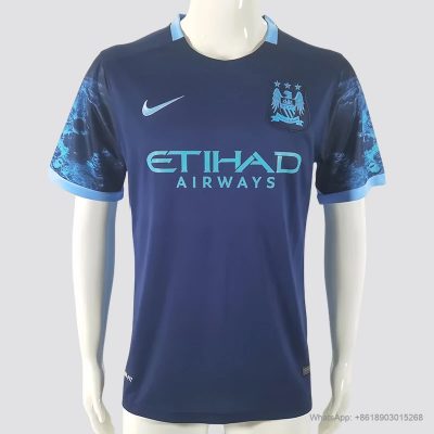15/16 Manchester City away Retro soccer jersey