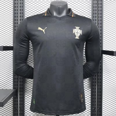 2025 Portugal Special Long Sleeve Player Version Soccer Jersey
