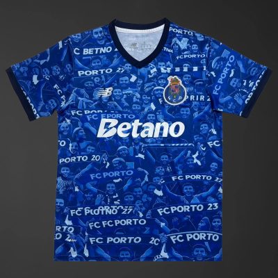 25/26 Porto Cartoon Special Navy Blue Soccer Jersey