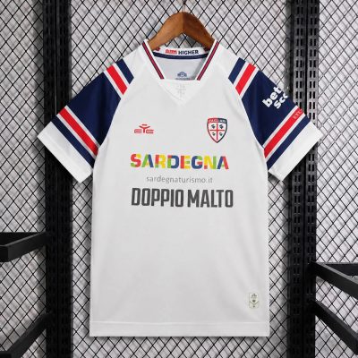 26/27 Cagliari Away Soccer Jersey