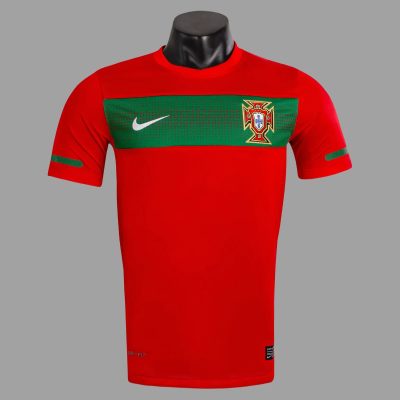 2010 Portugal Home Retro Soccer Jersey