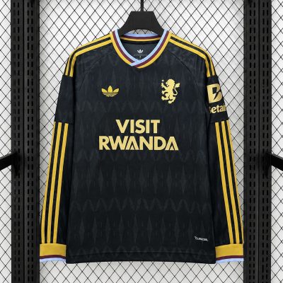 26/27 Aston Villa Away Long Sleeve Soccer Jersey
