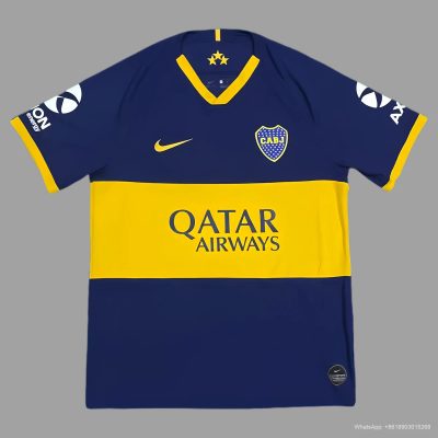 19/20 Boca Juniors Home Retro Soccer Jersey