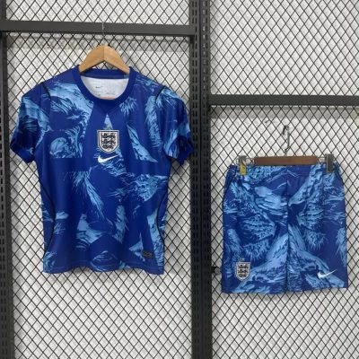 2026 England Goalkeeper 3 Kids Soccer Jersey Size 16-28