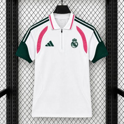 26/27 Real Madrid Training White Soccer Jersey