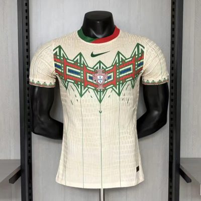 2026 Portugal Special Player Version Cream Soccer Jersey