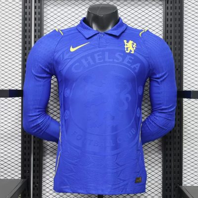 26/27 Chelsea Home Long Sleeve Player Version Soccer Jersey