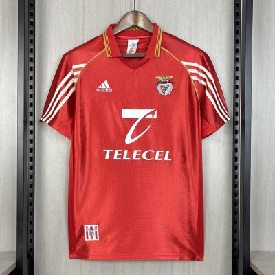 98/99 Benfica Home Retro Soccer Jersey