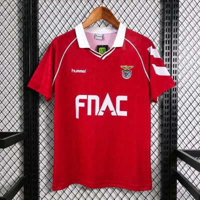 90/91 Benfica Home Retro Soccer Jersey