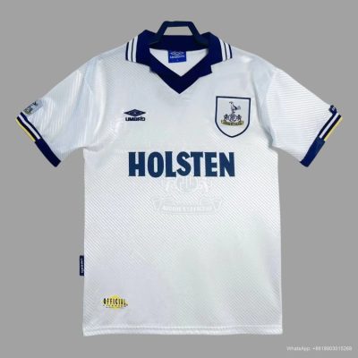 93/95 Tottenham Hotspur Home Retro Soccer Jersey