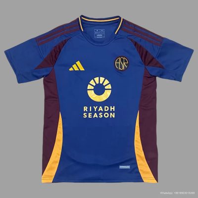 24/25 Roma Third Soccer Jersey