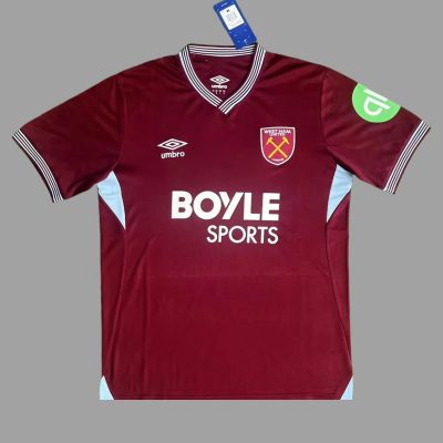 25/26 West Ham United Home Soccer Jersey