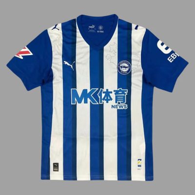 25/26 Alaves Home Soccer Jersey