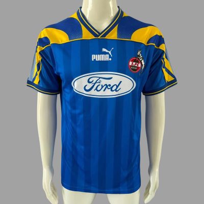95/96 Koln Away Retro Soccer Jersey