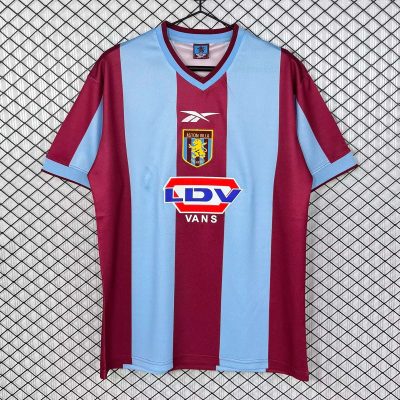 99/00 Aston Villa Home Retro Soccer Jersey