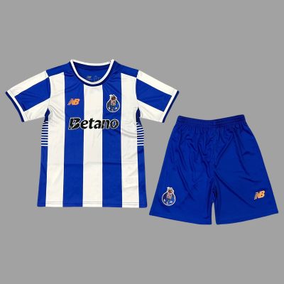 25/26 Porto Home Kids Soccer Jersey Size 16-28