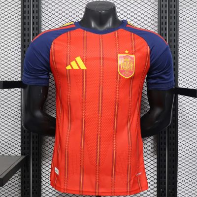 2026 Spain Home Player Version Soccer Jersey