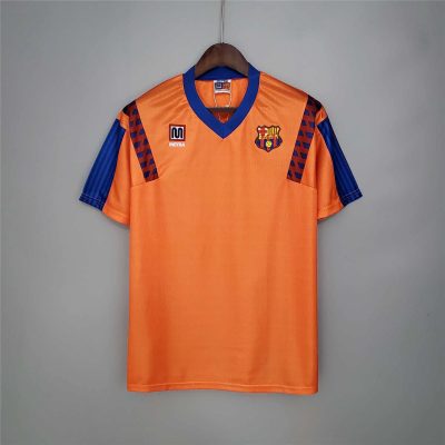 91/92 Barcelona Away Retro Soccer Jersey