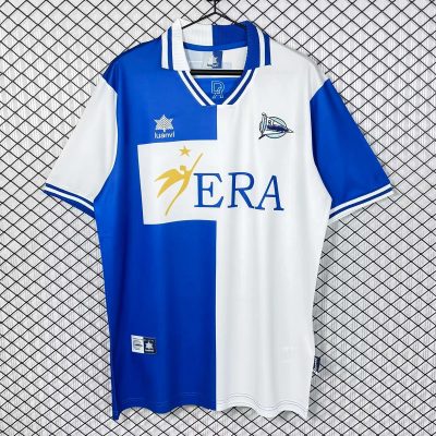 99/00 Alaves Home Retro Soccer Jersey