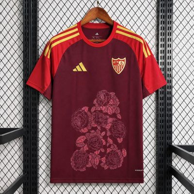 25/26 Sevilla Limited Edition Rocio Osorno Red Soccer Jersey