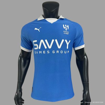 24/25 Al-Hilal 67 Years Anniversary Player Version Soccer Jersey