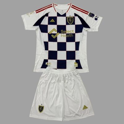 2025 Real Salt Lake Away Kids Soccer Jersey Size 16-28