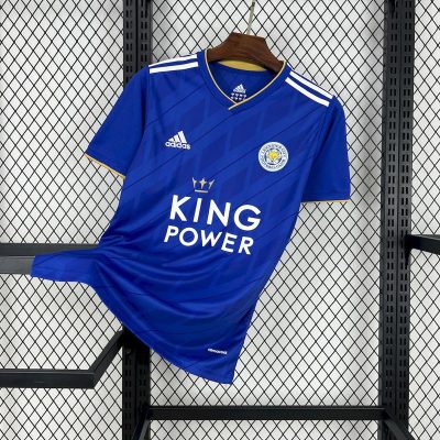 18/19 Leicester City Home Retro Soccer Jersey