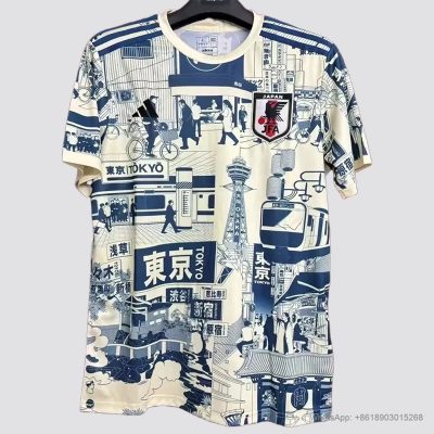 23/24 Japan special version Tokoyo blue soccer jersey size S-2XL