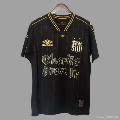 2024 Santos CHARLIE BROWN JR Special Version soccer jersey Size S-4XL