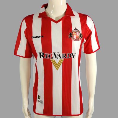04/05 Sunderland Home Retro Soccer Jersey