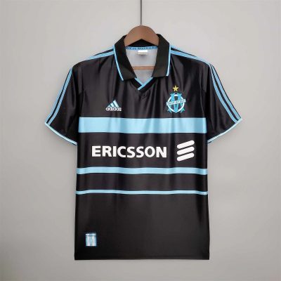 99/00 Marseille Third Retro Soccer Jersey