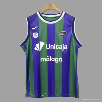 24/25 Malaga Home Basketball Jersey