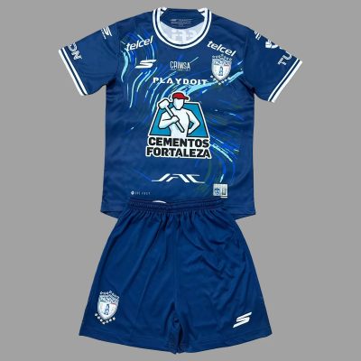 25/26 Pachuca Away Kids Soccer Jersey Size 16-28
