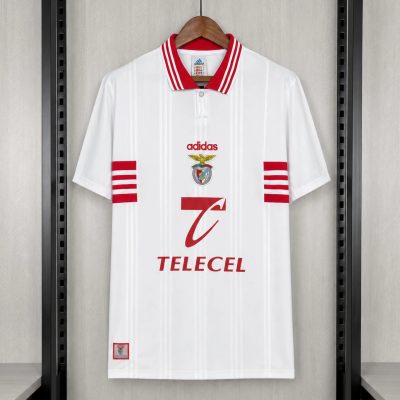97/98 Benfica European Away Retro Soccer Jersey