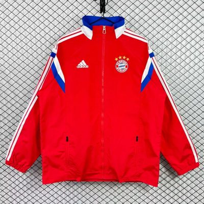 14/15 Bayern Munich Home Red Windbreaker