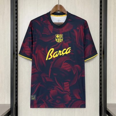 25/26 Barcelona Salvador Dali Concept Soccer Jersey