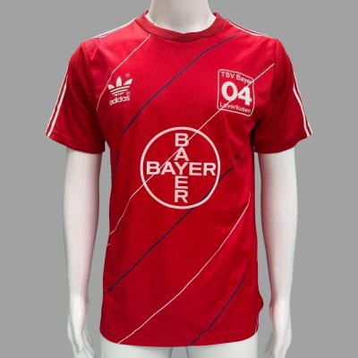 87/88 Leverkusen Home Retro Soccer Jersey