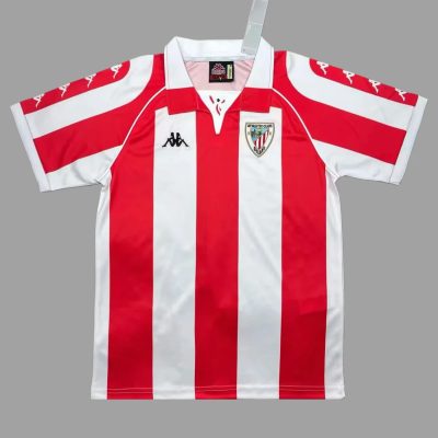 98/99 Athletic Club Bilbao Home Retro Soccer Jersey