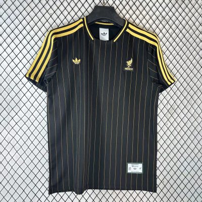 2026 Mexico Terrace Icons Black Soccer Jersey