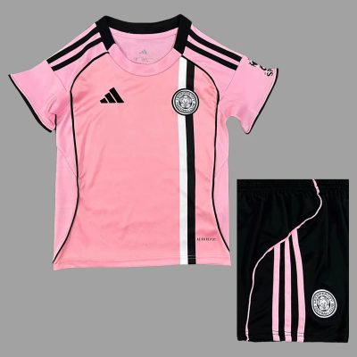 25/26 Leicester City Third Kids Soccer Jersey Size 16-28